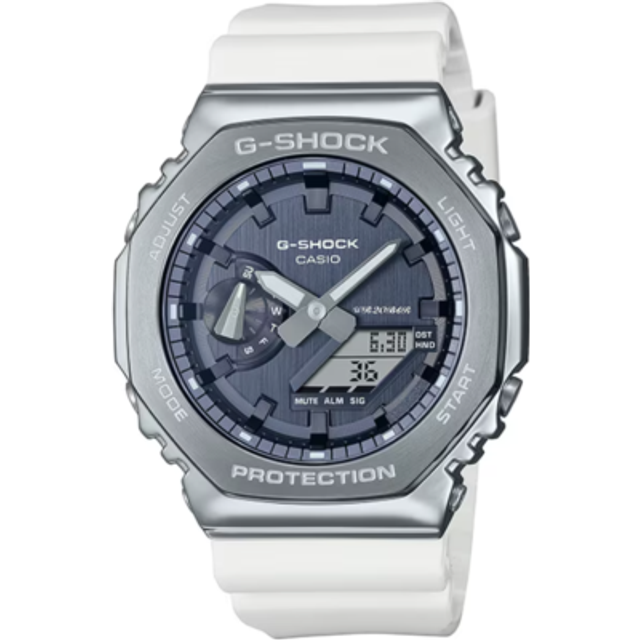 Casio g-shock gm-2100ws-7ajf precious heart selection women watch white