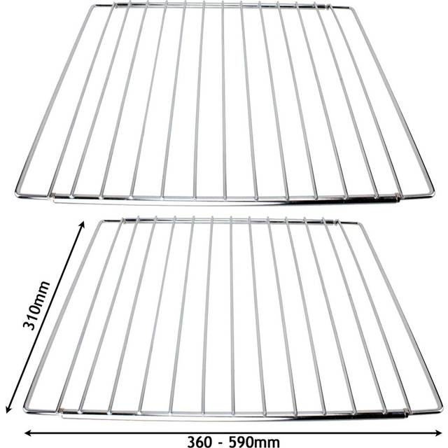 Adjustable Extendable Shelf for Hotpoint Oven Cooker (310 x 345-565mm, Pack of 2)
