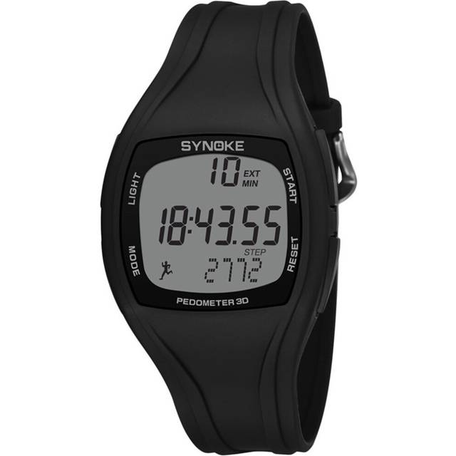 Mens Digital Watches Pedometer Calorie Fitness Sport Watch Men Waterproof Silicone Led Watch Wristwatches Mens Fashion