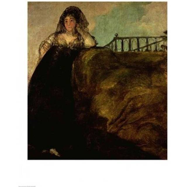 Leocadia Zorilla The Artists Housekeeper C.1821 Poster Print by Francisco De Goya - 18 x 24 in.