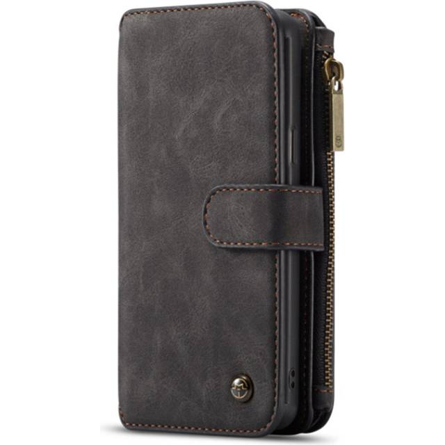 For Galaxy S7 Multifunctional Leather Billfold with Detachable Magnetic PC Protective Case & 13 Card Slots & 1 Photo Frames & 1 Zipper Wallet & 2 Magn