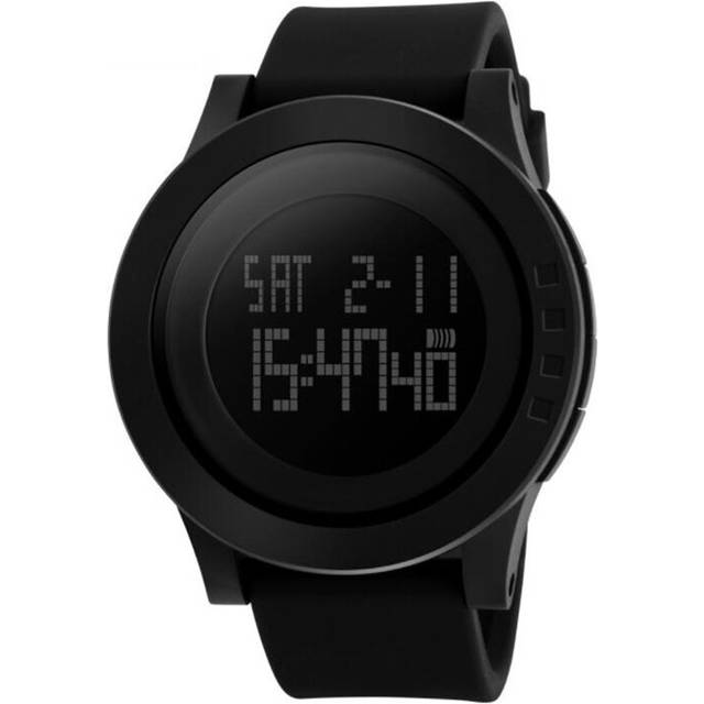 Multifunctional Men Outdoor Sports Noctilucent Waterproof Silica Gel Digital Watch