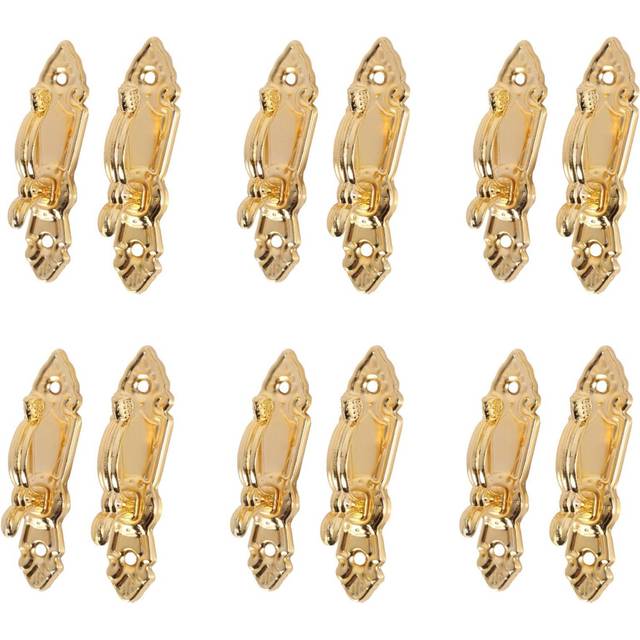Screw Mount Curtain Tie Back Tieback Wall Hooks 12PCS