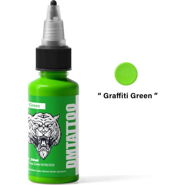 (Graffiti Green) 30ml/Bottle Tattoo Ink Professional Natural Plant