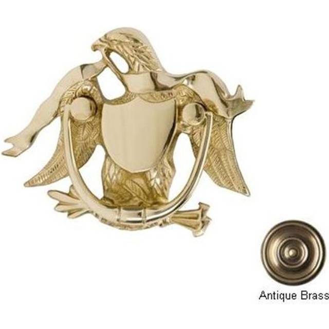BRASS Accents A04-K2000-609 Eagle Door Knocker 5-.87 in. Antique Brass