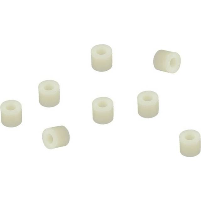 Plastic Cylinder Spacer Washer 7mm x 3.2mm x 6mm 100 pcs