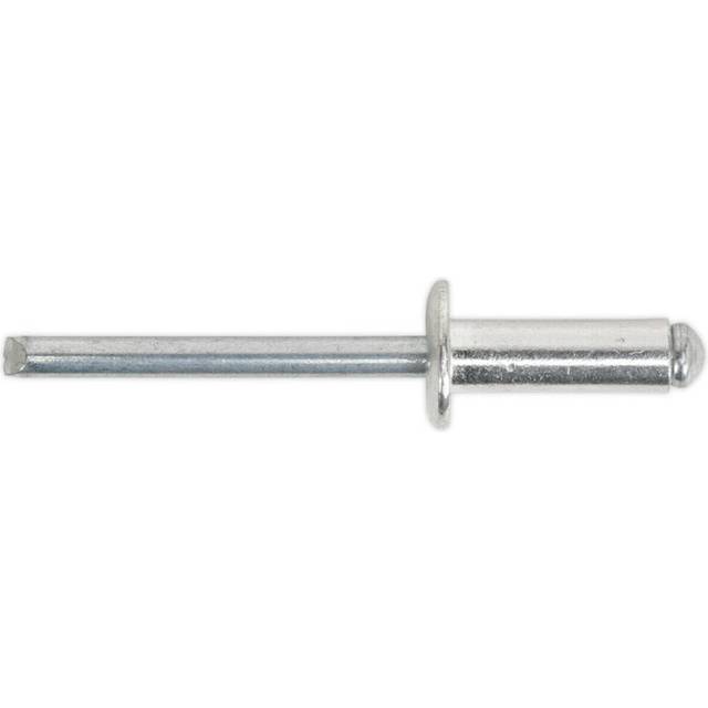 200 PACK - 6.4mm x 12mm Blind Pop Rivets - Standard Flange Aluminium Compression