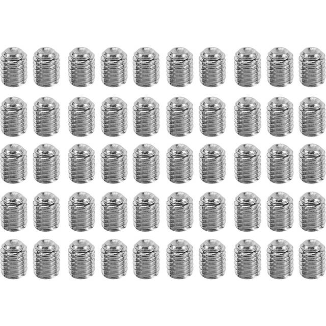 M3x4mm Stainless Steel Hex Socket Set Cap Point Grub Screws 50pcs