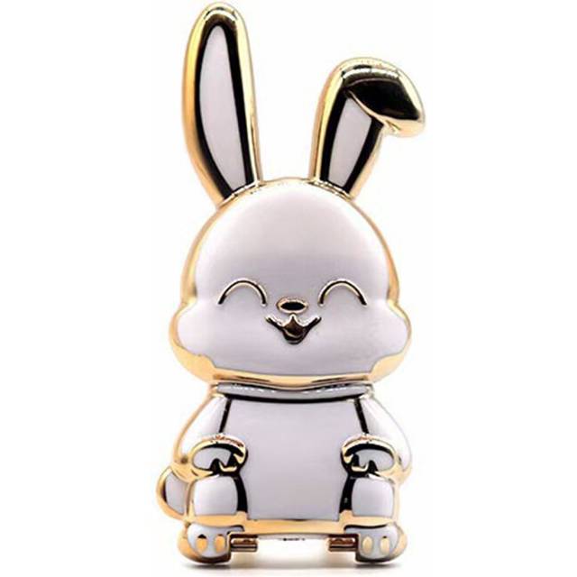 (  White) Mobile Phone Stand Strong Carrying Capacity Hands-free Adorable