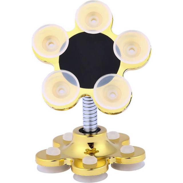 Universal Dual Powerful Suction Metal 360&deg; Free Rotation Car Holder Desktop Stand for Xiaomi Mobile Phone