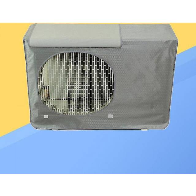 Outdoor Air Conditioner Unit Cover Sun Dust Protection Cover Fabric Shield 78x55x28cm(grey)
