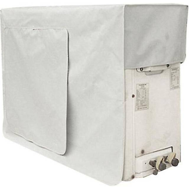 Outdoor Air Conditioner Unit Cover Sun Dust Protection Cover Fabric Shield 78x55x28cm(silvey Grey)