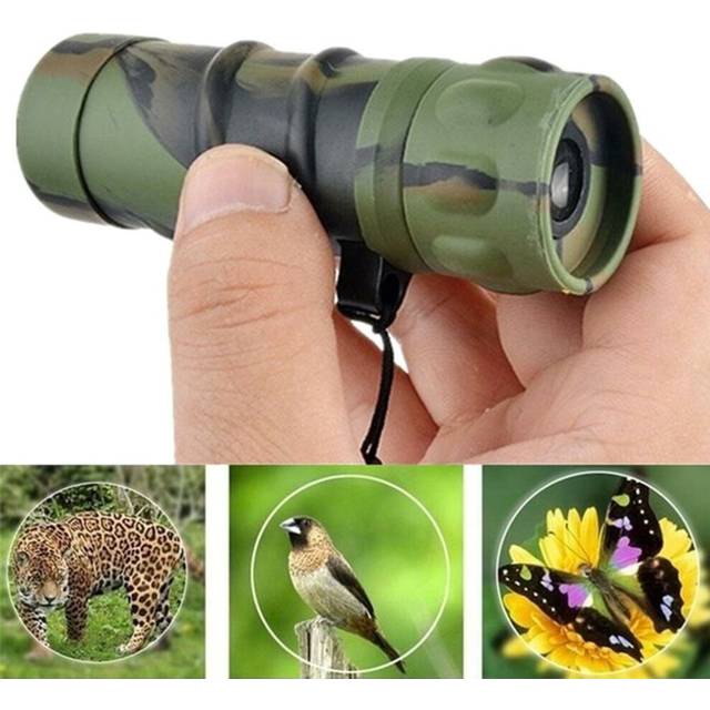 8x21 Portable Lightweight MonocularTravel Outdoor Camping Night Vision HD Optical Lens Monocular Telescope