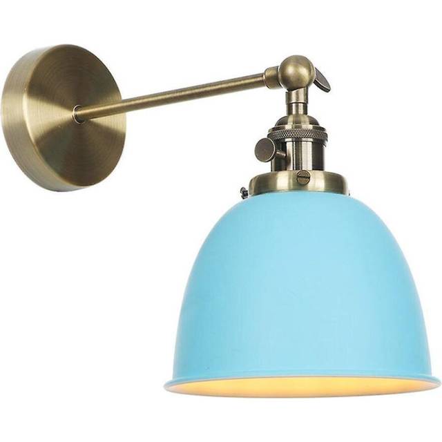 Decorative Hotel Restaurant Bar Counter American Style Single-section Wrought Iron Wall Lamp