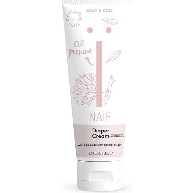 Naif Baby & Kids Zinc Cream Blöjeksem-kräm för barn från födseln Doftfri 75 ml