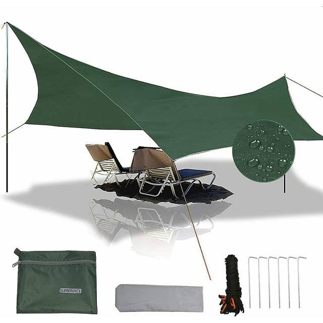 Camping Hammock Tarp,Camping Tarp Rain Fly Tent Waterproof Windproof