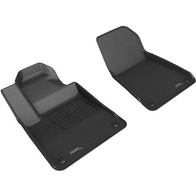 3D MAXpider L1PS00011509 Custom Fit Kagu Floor Mat Fits for 2021-2023 Polestar 2 - Front Row - Black