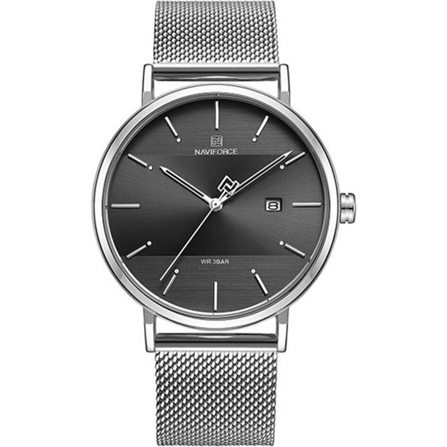 Mens Watch Simple Quartz Wristwatch for Male Waterproof Thin Watch