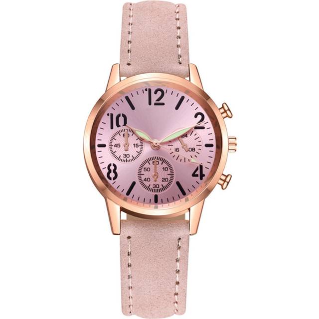 2 Pcs Ladies Quartz Watch Stainless Steel Luminous Dial Leisure Watch Ladies Creative Steel Women's Bracelet Watches