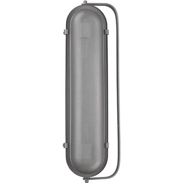 7 x 29.5 x 8 in. Terra 2-Light Gray Sconce