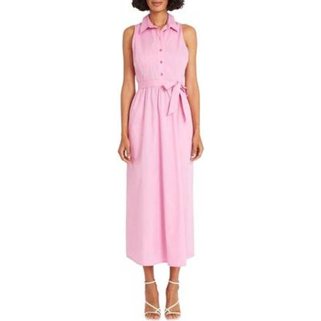 Maggy London Poplin Maxi Dress