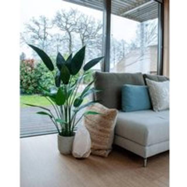 Emerald Artificial Heliconia Plant Green 125 cm 419837 - One Size