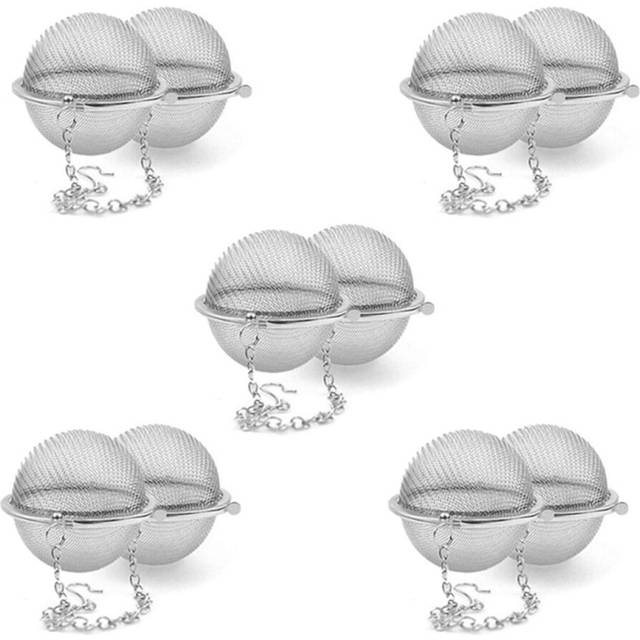 10PCS Practical Tea Ball, Tea Spices Infuser Filter