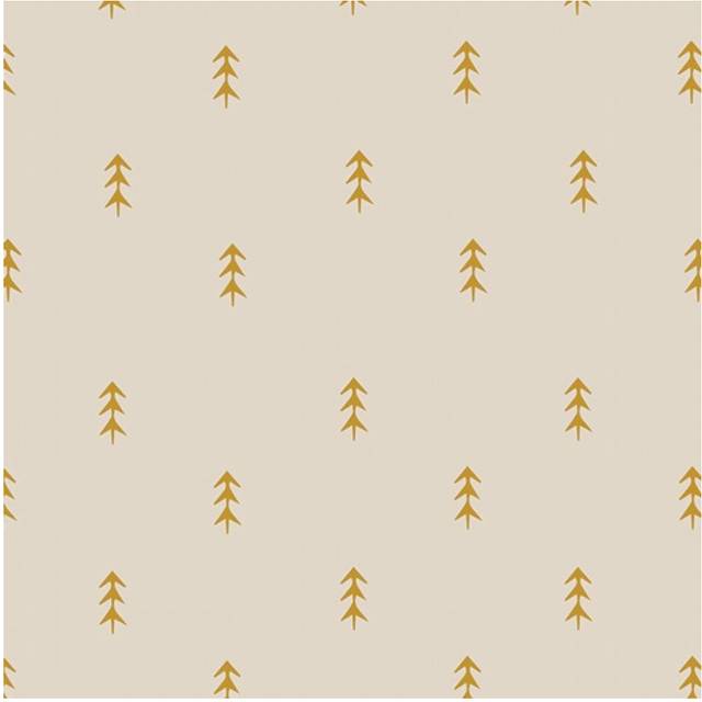 Art Gallery Fabrics Autumn Vibes 100% Cotton Poplin Fabric Simple Defoliage Gold