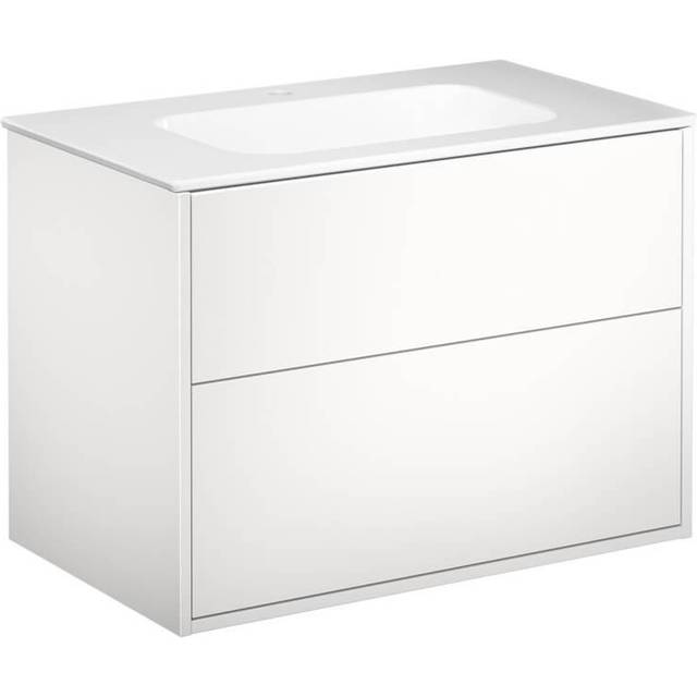 Gustavsberg Artic Kommod vit, 80 cm, med tvättställ