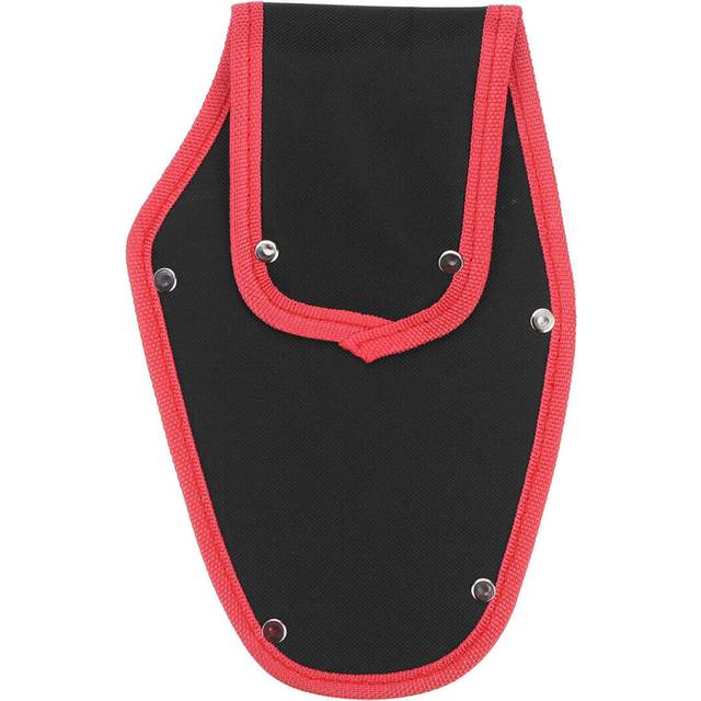 (Red) Electric Drill Waist Bag Wrench Screwdriver Tools Belt Pouch Holder Storage Bags