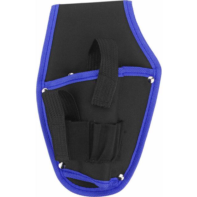 (Blue) Electric Drill Waist Bag Wrench Screwdriver Tools Belt Pouch Holder Storage Bags