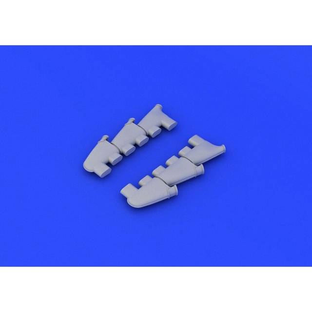 EDB648211 - Eduard Brassin 1:48 - Spitfire Mk.I Exhaust Stacks (Airfix)