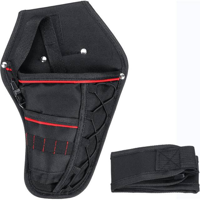 Electrician Waist Pocket Tools Belt Pouch Bag Drill Screwdriver Kit Tool Holder