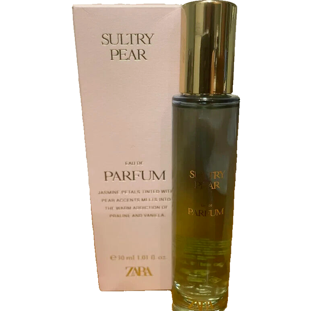 ZARA Sultry Pear EDP Eau De Parfum Fragrance Perfume 30ml New