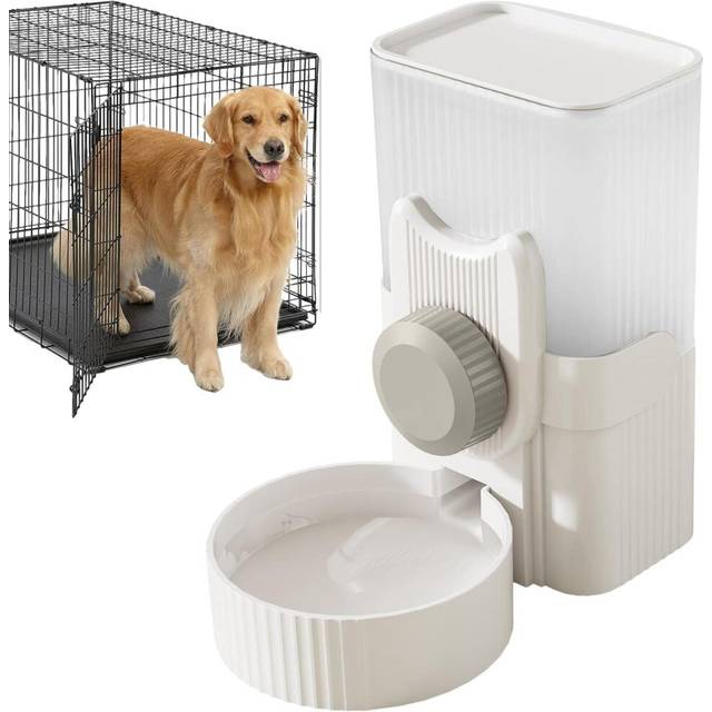 Dry Food and Water Dispenser, Water Dispenser for Cats and Dogs, Automatic Drinker and Feeder - for Cat/Dog/Pets