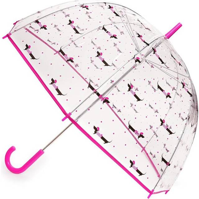 (Ladies Sausage Dog) KAV Ladies Transparent Clear Umbrella