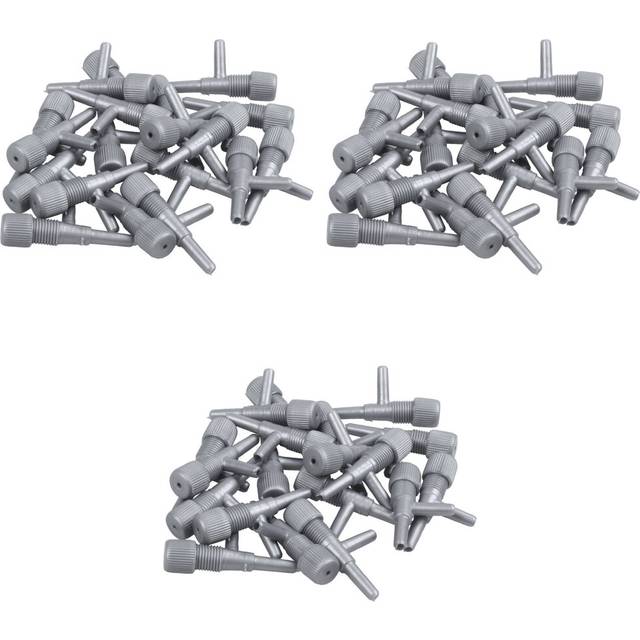 Aquarium Fish Oxygen Air Line Tubing Flow Control Valve 60 Pcs Gray
