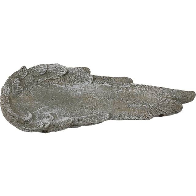 Angel Wings Pet Tombstone Waterproof Personalized DIY Pet Memorial Stone Marker for Cats and Dogs Moss Green