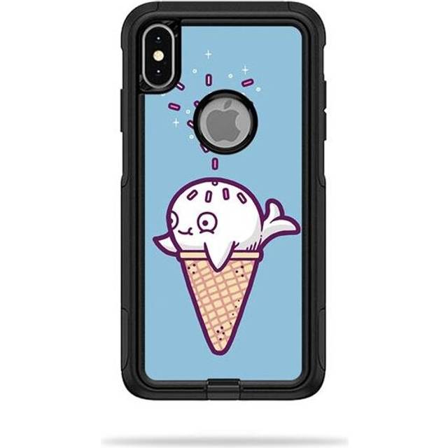 MightySkins OTCIPXSM-Whale Ice Cream Skin for Otterbox Commuter iPhone XS Max Case - Whale Ice Cream