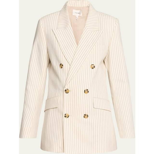 Frame Denim Linen-Blend Jacket