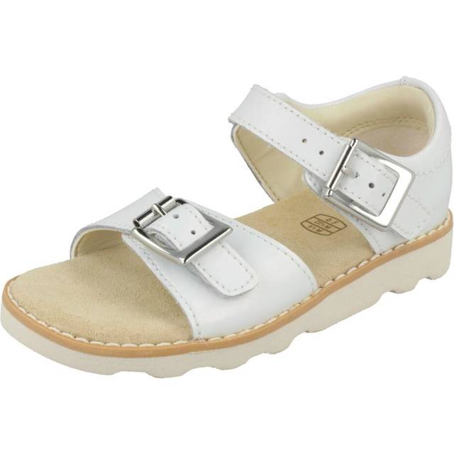 Girls clarks casual summer sandals 'crown bloom t'