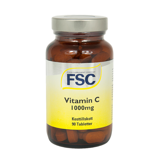 FSC Vitamin C 1000 mg 90 tabletter