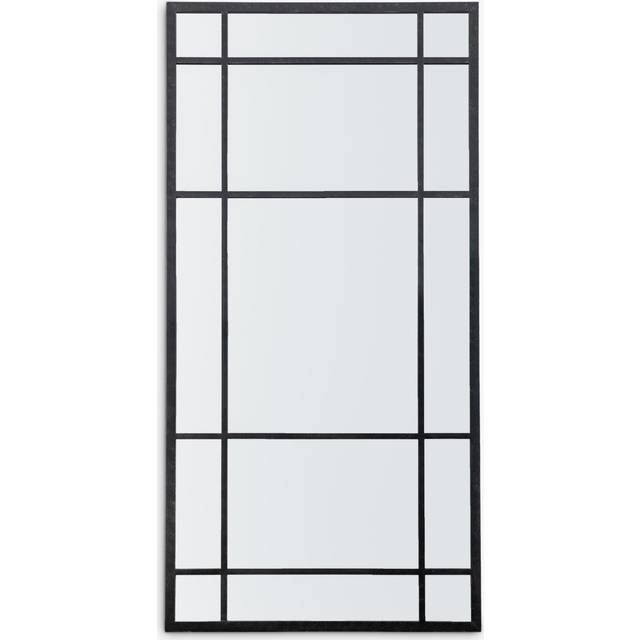 Margate Mirror Black 750X25x1500mm (75cm H X 150cm W X 2.5cm D)