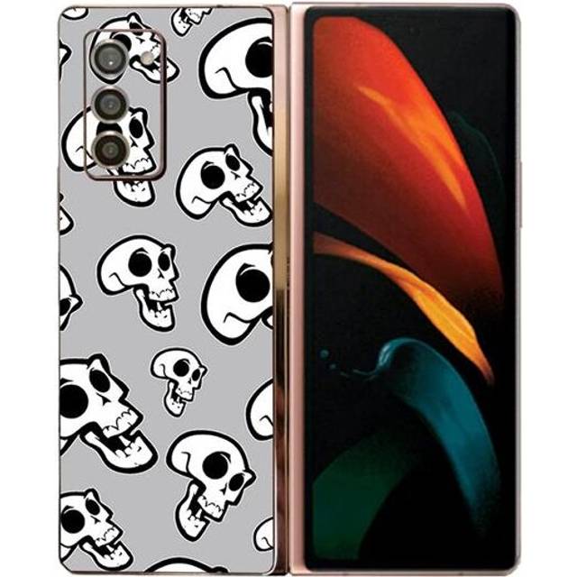 MightySkins SAGZFO2-Laughing Skulls Skin for Samsung Galaxy Z Fold 2 - Laughing Skulls