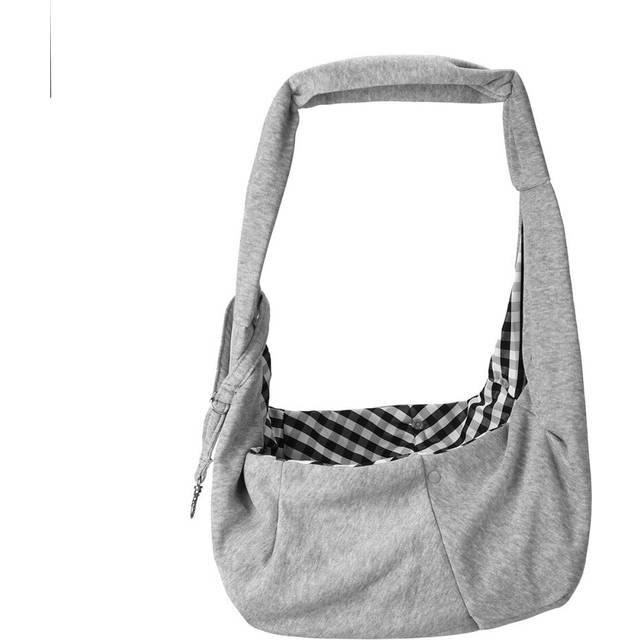 (Gray) Slings Dog Carrier Comfort Shoulder Bag Outdoor Mesh Sling Handbag Pet Travel Cats Tote Breathable Puppy Front Dog Bag