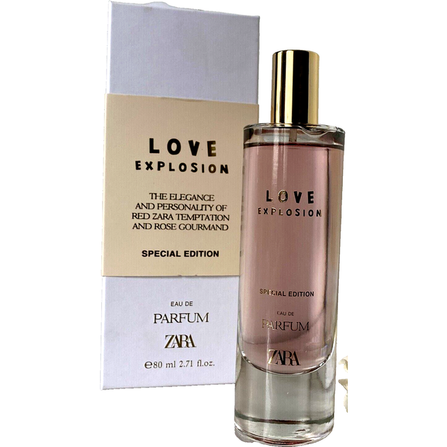Zara Love Explosion 80ml Eau De Parfum Women Perfume Special Edition