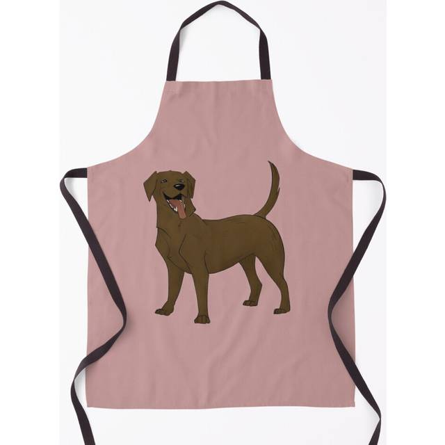 Happy Little Lab Grill Aprons for Kitchen BBQ Chef