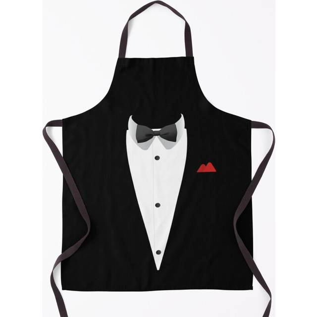 Tuxedo design with Bowtie For Weddings And Special Occasions Grill Aprons for Kitchen BBQ Chef