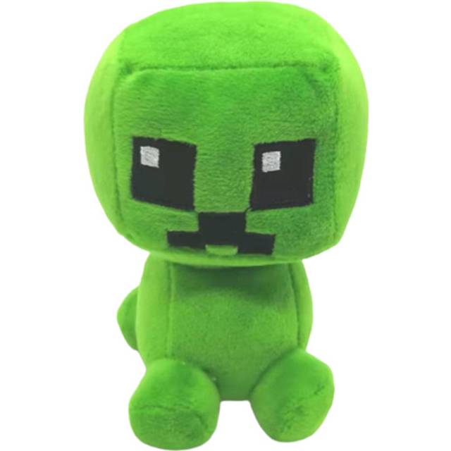 (13cm Sitting Creeper) Minecraft Stuffed Animal Soft Plush ToyPixel Doll Plushies ToyÂGift For Kid