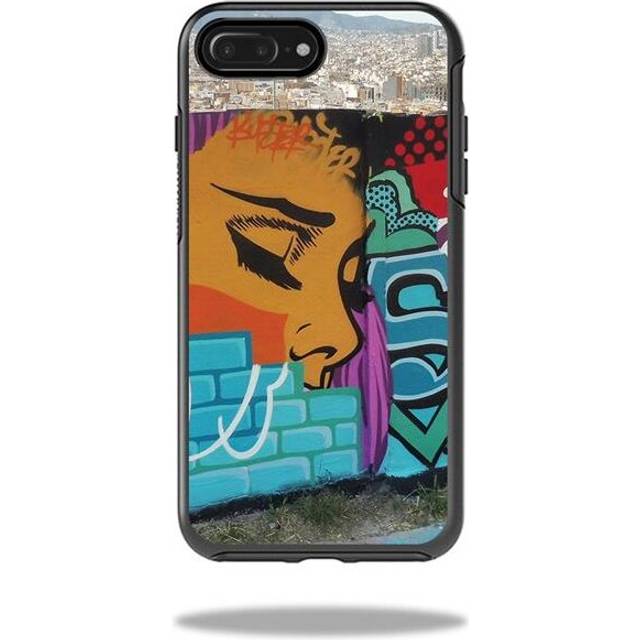 MightySkins OTSIP8PL-graffiti skyline Skin for Otterbox Symmetry iPhone Plus Case - Graffiti Skyline